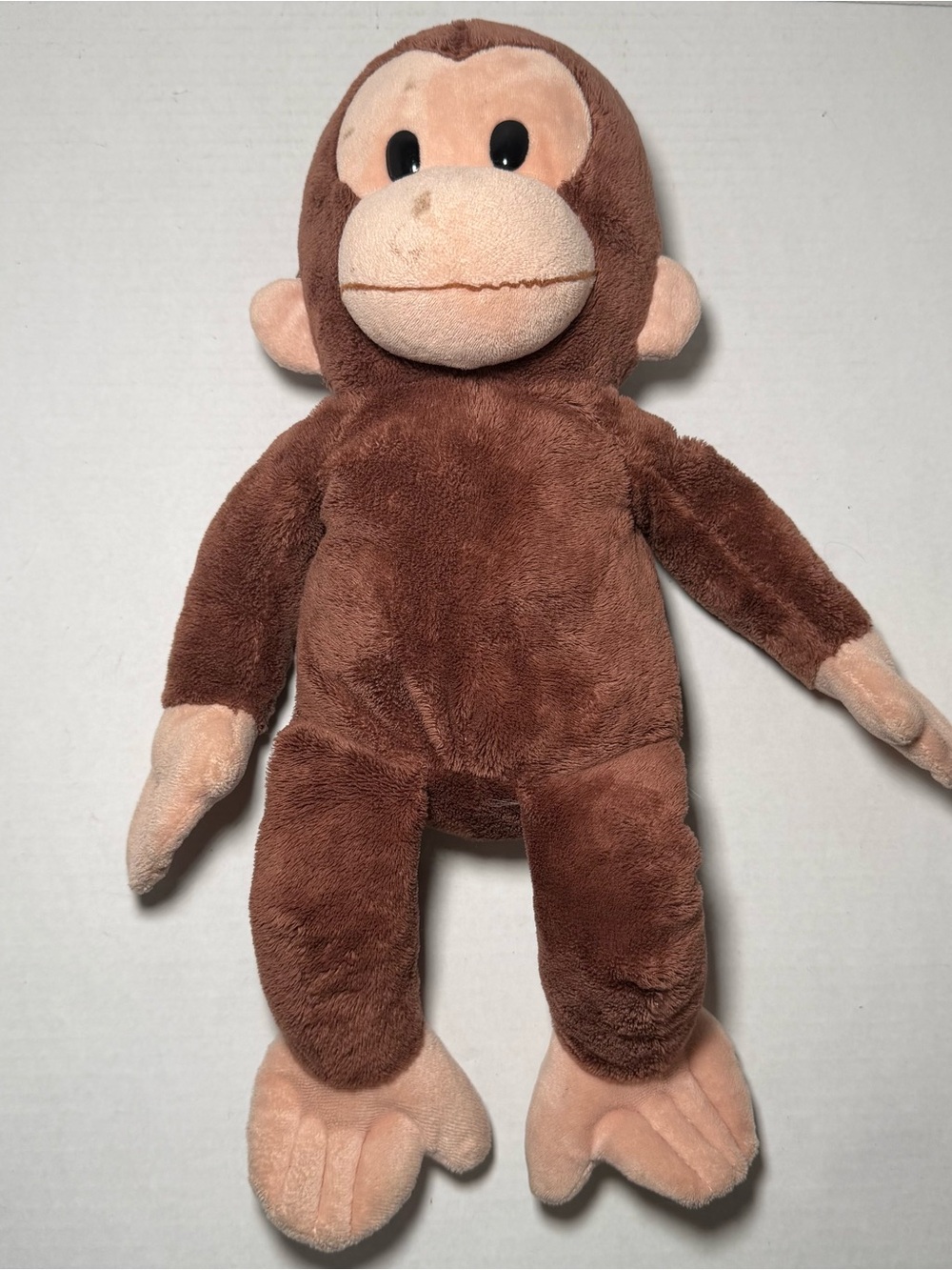 Curious George Monkey Stuffed Animal Plush Toy Brown Applause by Russ Vintage